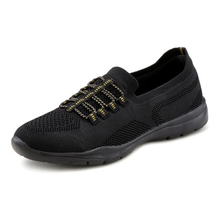 LASCANA Sneaker, Slipper, Halbschuh, zum Reinschlüpfen, leichtes Meshmaterial VEGAN