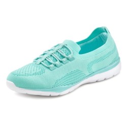 LASCANA Sneaker, Slipper, Halbschuh, zum Reinschlüpfen, leichtes Meshmaterial VEGAN