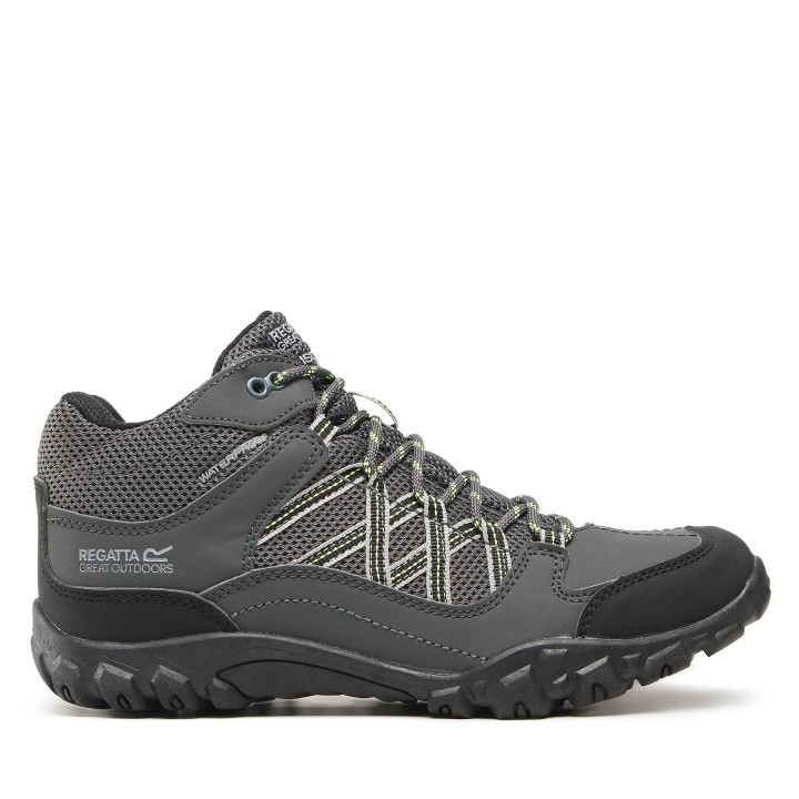 Trekkingschuhe Regatta Edgepoint Mid Wp RMF622 Grau