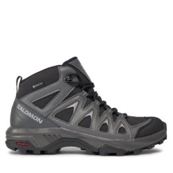 Trekkingschuhe Salomon X Braze Mid GORE-TEX L47181200 Schwarz