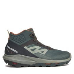 Trekkingschuhe Salomon Outpulse Mid GORE-TEX L47297600 Grün