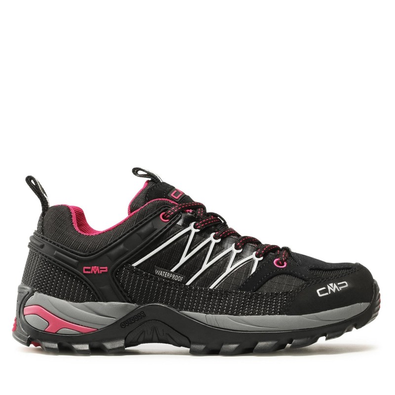 Trekkingschuhe CMP Rigel Low Wmn Trekking Shoes Wp 3Q54456 Schwarz