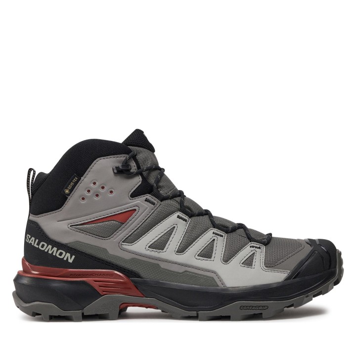 Trekkingschuhe Salomon X Ultra 360 Mid GORE-TEX L47447800 Grau