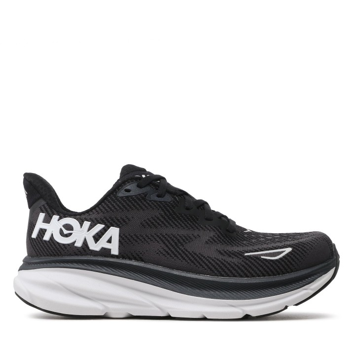 Laufschuhe Hoka Clifton 9 Wide 1132211 Schwarz