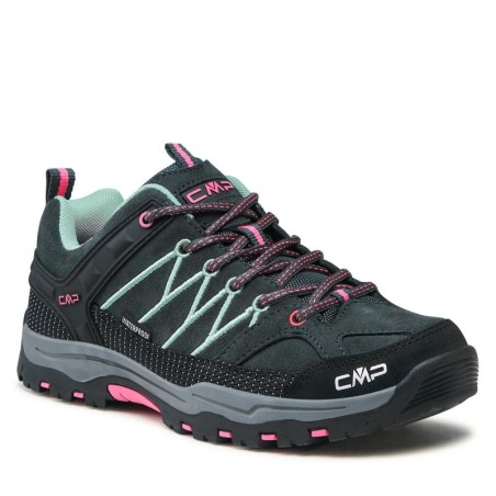 Trekkingschuhe CMP Kids Rigel Mid Trekking Shoe Wp 3Q12944J Türkisfarben
