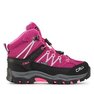 Trekkingschuhe CMP Kids Rigel Mid Wp 3Q12944 Rosa