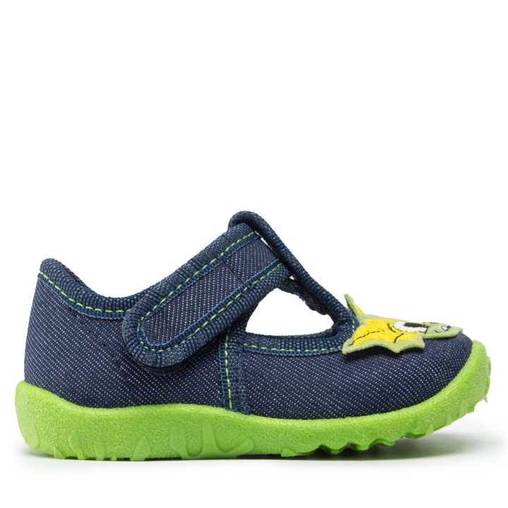 Hausschuhe Superfit 1-009256-8030 Dunkelblau