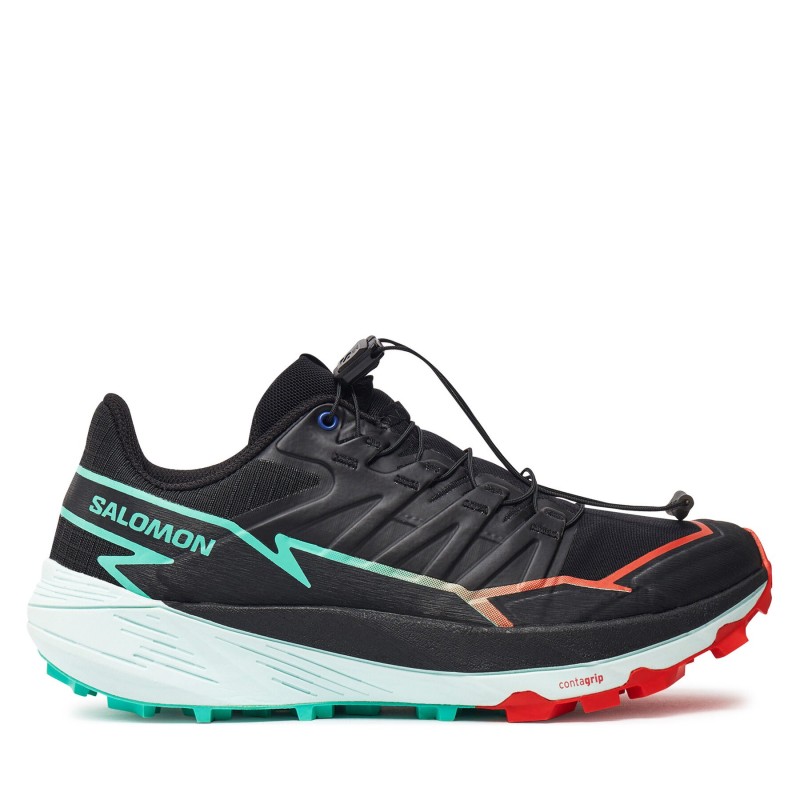 Laufschuhe Salomon Thundercross L47561000 Schwarz