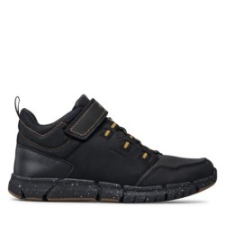 Schnürschuhe Geox J Flexyper B.B Abx A J949XA 032FU C9241 S Schwarz