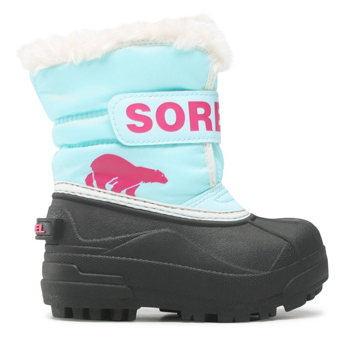 Schneeschuhe Sorel Childrens Snow Commander NC1960-428 Himmelblau