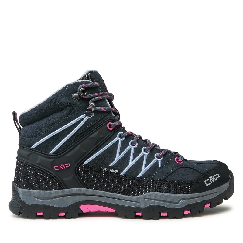Trekkingschuhe CMP Kids Rigel Mid Trekking Shoe Wp 3Q12944J Grau