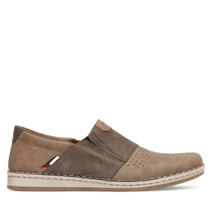 Halbschuhe Rieker 05455-64 Beige