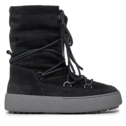 Schneeschuhe Moon Boot Ltrack Suede 24501100003 Schwarz