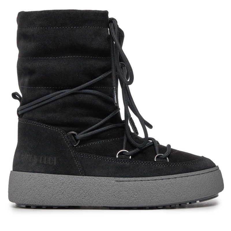 Schneeschuhe Moon Boot Ltrack Suede 24501100003 Schwarz