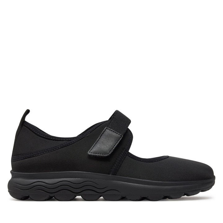 Halbschuhe Geox D Spherica D45NUB 01554 C9999 Schwarz