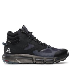 Trekkingschuhe Salomon Predict Hike Mid Gtx GORE-TEX 414609 27 V0 Schwarz