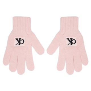 Kinderhandschuhe Calvin Klein Jeans Monogram IU0IU00363 Rosa