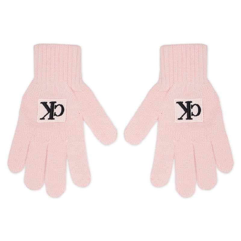 Kinderhandschuhe Calvin Klein Jeans Monogram IU0IU00363 Rosa
