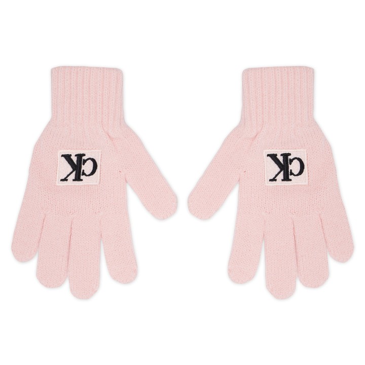 Kinderhandschuhe Calvin Klein Jeans Monogram IU0IU00363 Rosa