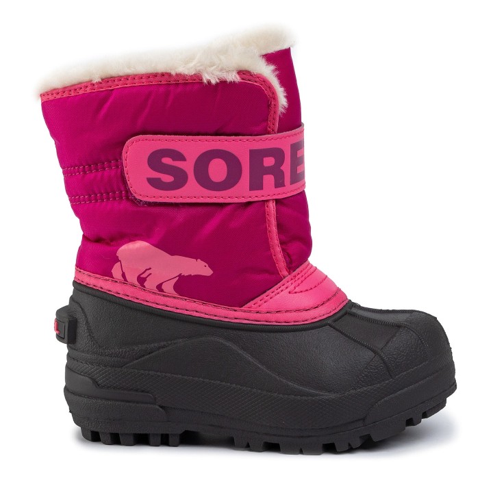 Schneeschuhe Sorel Childrens Snow Commander NC1960 Rosa