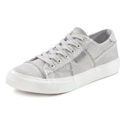 Elbsand Sneaker "Schnürschuh", Schnürhalbschuh, Freizeitschuh aus Textil, Used-Look VEGAN