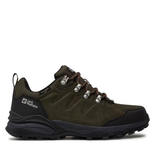 Trekkingschuhe Jack Wolfskin Refugio Texapore Low M 4049851 Grün