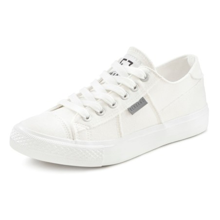 Elbsand Sneaker "Schnürschuh", Schnürhalbschuh, Freizeitschuh aus Textil, Used-Look VEGAN