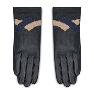 Damenhandschuhe WITTCHEN 39-6-645-GC Dunkelblau