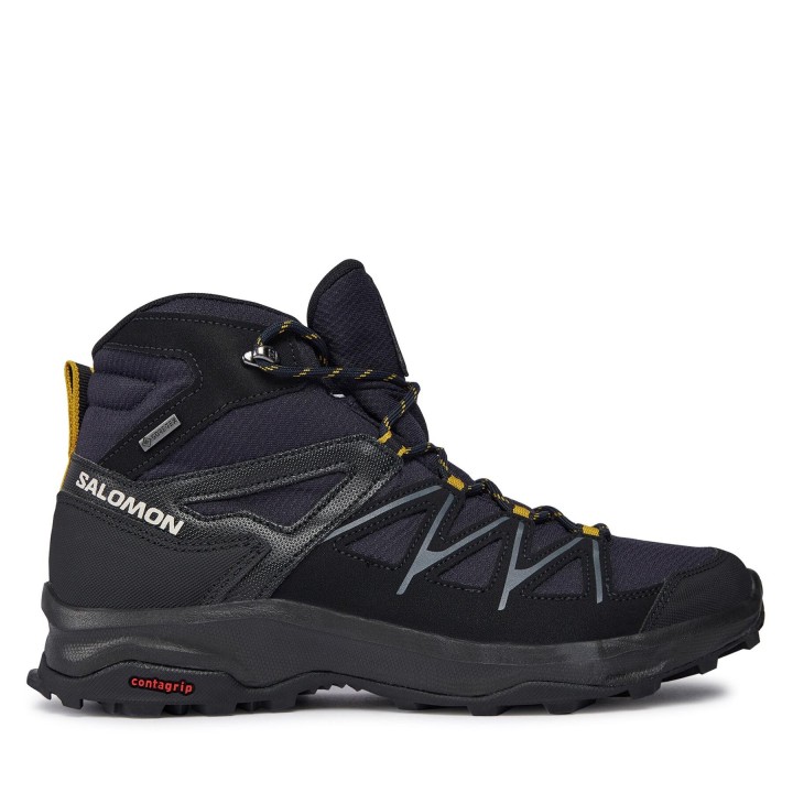 Trekkingschuhe Salomon Daintree Mid Gtx GORE-TEX L41678400 Dunkelblau