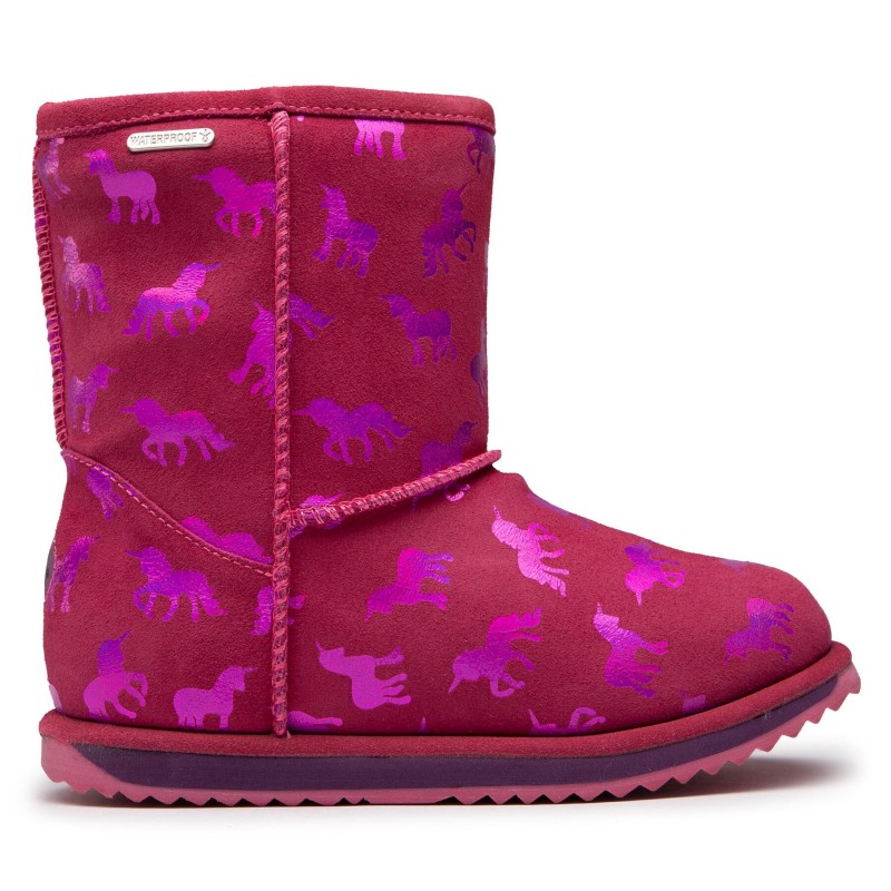 Schneeschuhe EMU Australia Rainbow Unicorn Brumby K12373 Rosa