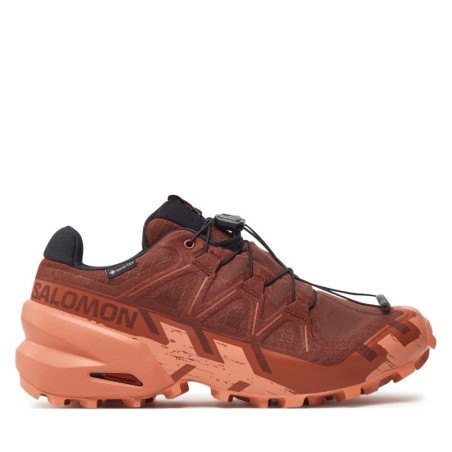 Laufschuhe Salomon Speedcross 6 Gore-Tex L47584300 Korallenfarben