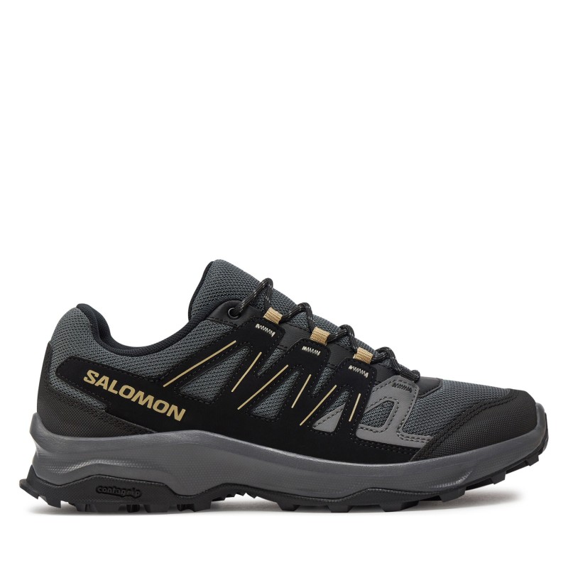 Trekkingschuhe Salomon Grivola L47605600 Grau