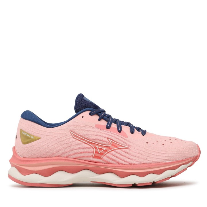Laufschuhe Mizuno Wave Sky 6 J1GD220273 Rosa