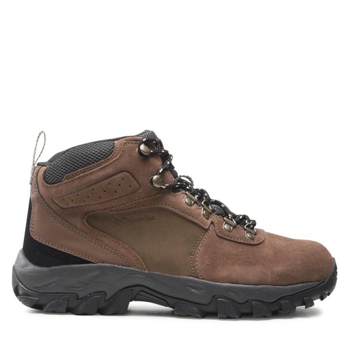 Trekkingschuhe Columbia Newton Ridge Plus II Suede Wp BM812 Braun