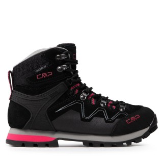 Trekkingschuhe CMP Athunis Mid Wmn Trekking Shoe Wp 31Q4976 Schwarz