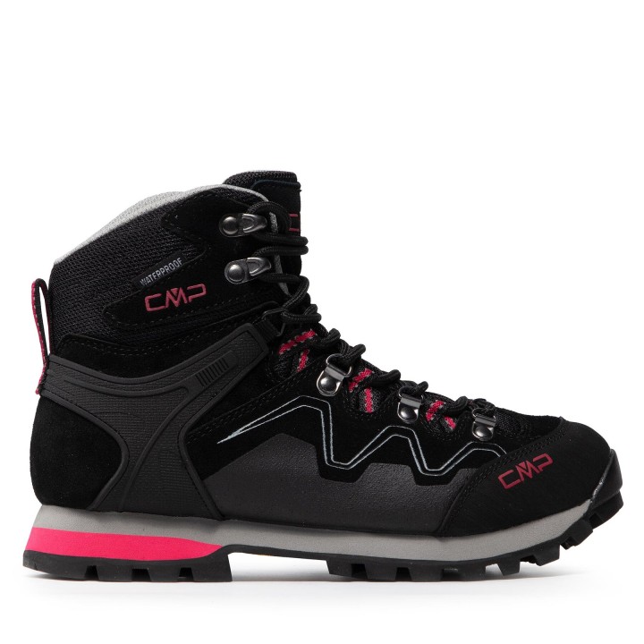 Trekkingschuhe CMP Athunis Mid Wmn Trekking Shoe Wp 31Q4976 Schwarz