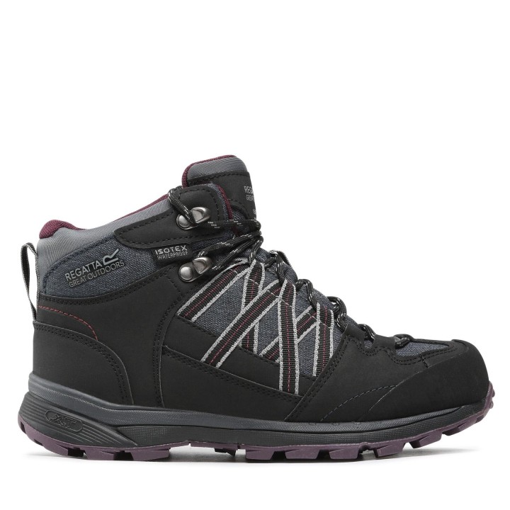 Trekkingschuhe Regatta Lady Samaris II Mid RWF539 Schwarz