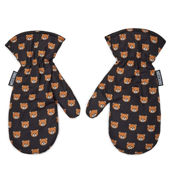 Damenhandschuhe MOSCHINO 65393 M3003 Schwarz