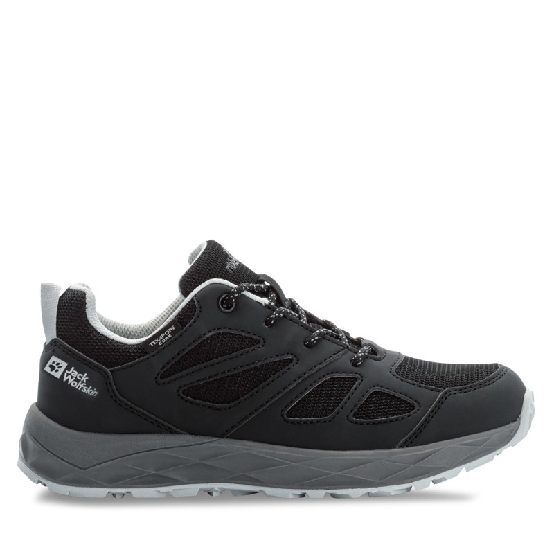 Trekkingschuhe Jack Wolfskin Woodland 2 Texapore Low 4059811 Schwarz