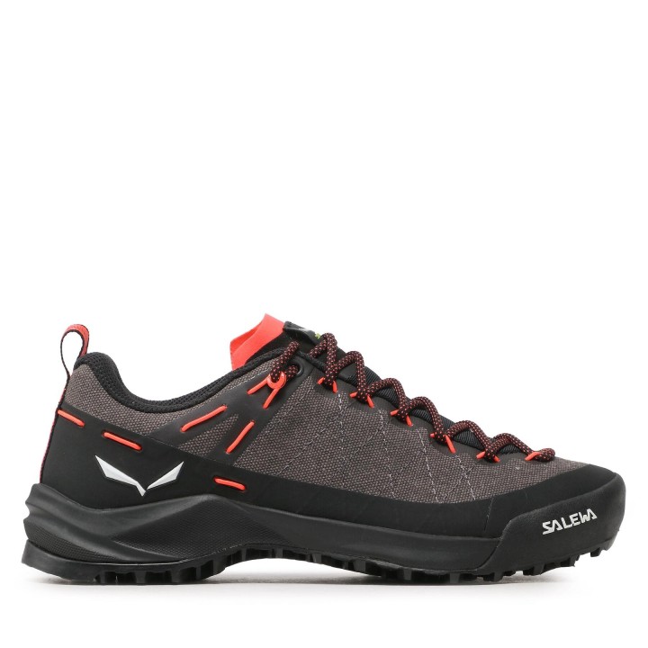 Trekkingschuhe Salewa Wildfire Canvas W 61407 Schwarz
