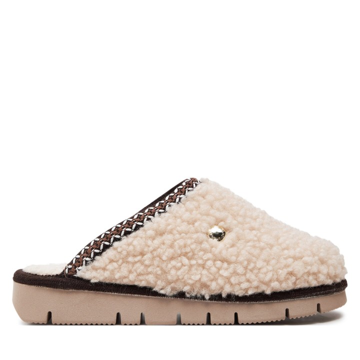 Hausschuhe Grünland Loxi 2599 Beige