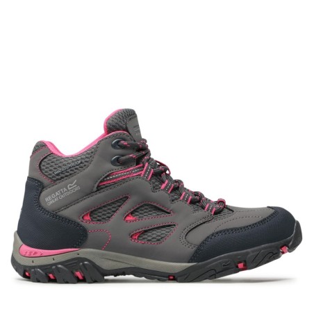 Trekkingschuhe Regatta Holcombe Iep Mid Jnr RKF573 Grau