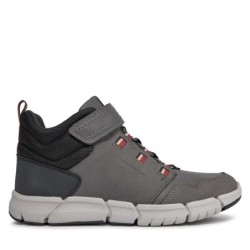 Schnürschuhe Geox J Flexyper B Abx J949XA 032FU C1102 D Grau