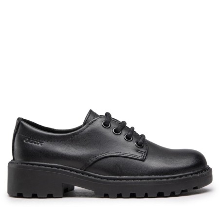 Halbschuhe Geox J Casey G. C J0420C 00043 C9999 M Schwarz