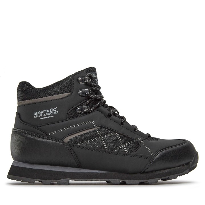 Trekkingschuhe Regatta Vendeavour Pro RMF805 Schwarz