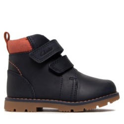 Schnürschuhe Clarks Heath Strap T 261692667 Dunkelblau
