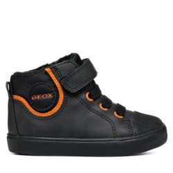 Schnürschuhe Geox B Gisli Boy B461NC 0MEFU C9279 Schwarz