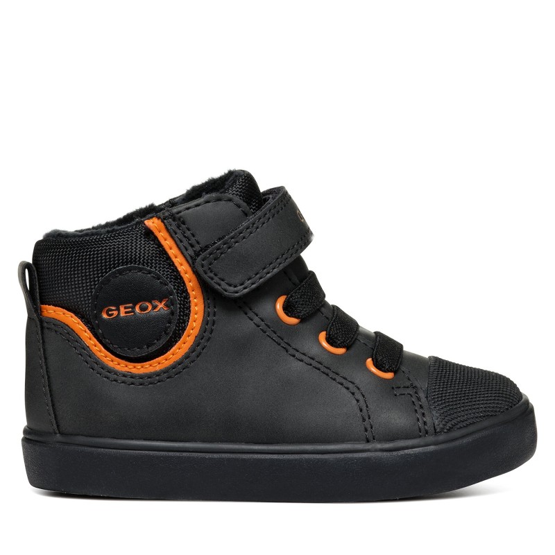 Schnürschuhe Geox B Gisli Boy B461NC 0MEFU C9279 Schwarz