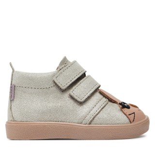 Schnürschuhe Mrugała Suzie 5180/4-84 Silberfarben