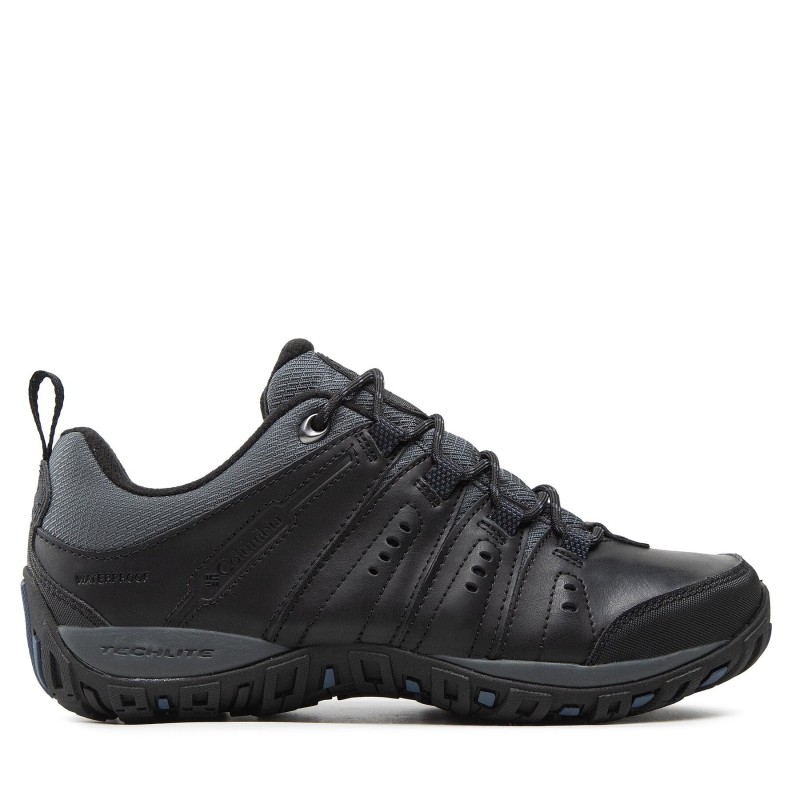 Trekkingschuhe Columbia Woodburn II Waterproof BM3924 Schwarz